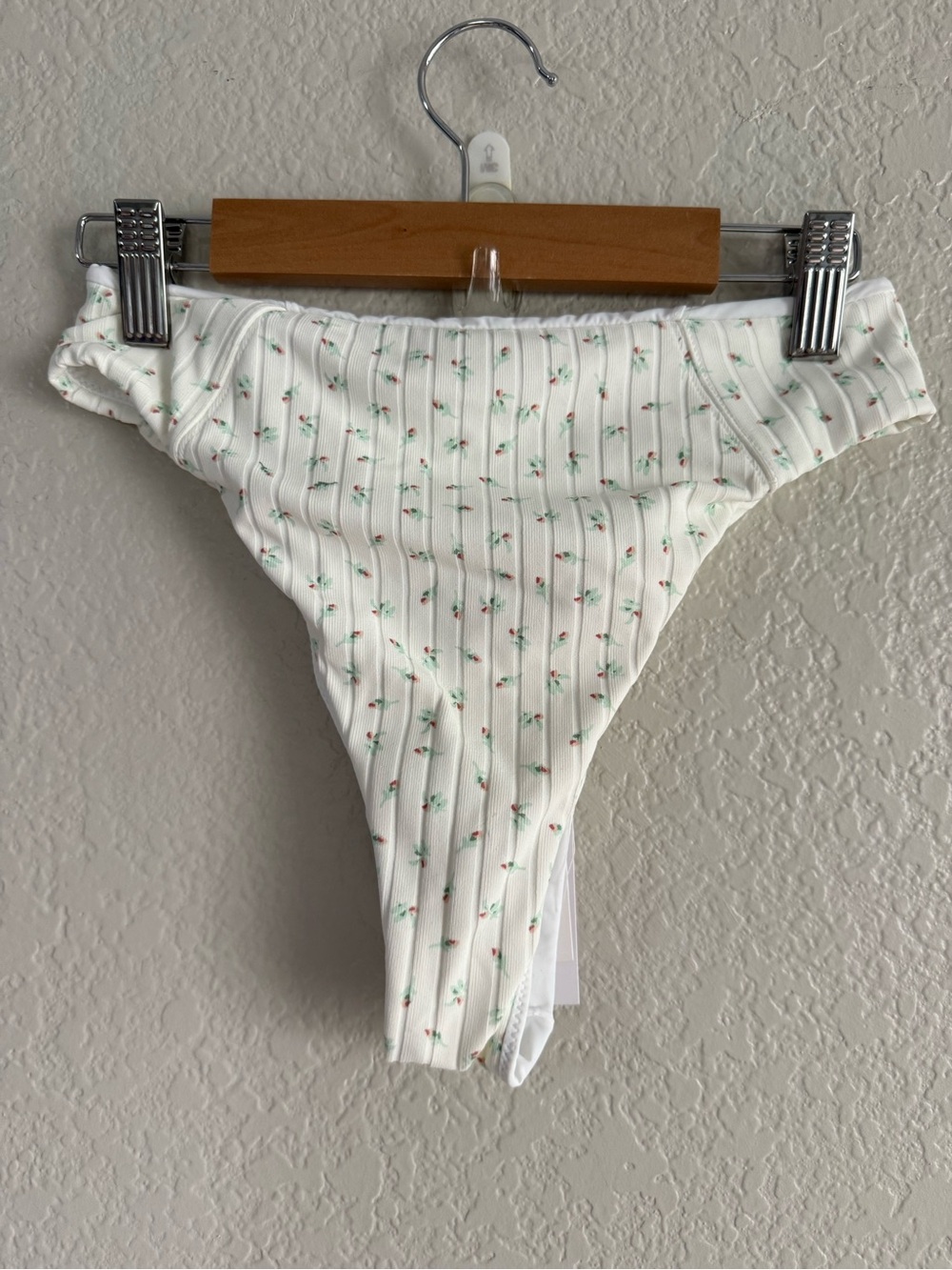 RVCA Pointe Highrise Cheeky Bikini Bottoms